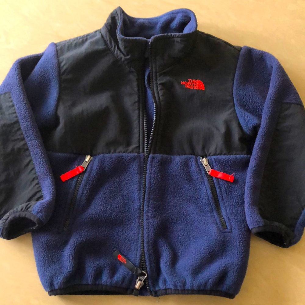 North face 4T Navy fleece, excellent used condition